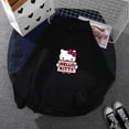 thumbnail image 4 of Sudadera con capucha de dibujos animados Sanrio Hello-Kitty para mujer, sudadera de moda coreana para niñas, ropa modelo de primavera y otoño, ropa informal de manga larga, 4 of 5