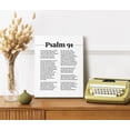 thumbnail image 4 of Psalms 91 Print Poster Christian Canvas Wall Art, Spiritual Wall Decor Sign, Christian Gift Bible Quote Print Biblical Verses Scripture Baptism Gift, Christian Family Home or Office Decor 12x15, 4 of 5