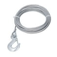 thumbnail image 1 of Winch Stainless Steel Rope,Winch Wire Rope 4mmx12m Winch Stainless Steel Cable Winch Stainless Steel Line Maximized Efficiency, 1 of 5
