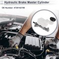 thumbnail image 3 of Unique Bargains Engine Compartment Brake Master Cylinder for Toyota RAV4 2001-2002 Durable Hydraulic Master Cylinder No.4720142190 with Reservoir 1 Pcs, 3 of 7
