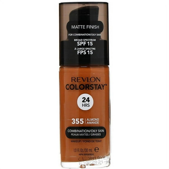 Revlon, Colorstay, Makeup, Combination/Oily, 355 Almond, 1 fl oz Pack of 2