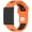 Orange Black, variant on Sport Band Compatible with Amazfit Helio Strap/T-Rex3/Balance 1 2 Fitness Tracker Wristband Ultra Soft Liquid Silicone Breathable and Sweat Proof, Quick Detachable Design