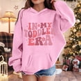 thumbnail image 2 of Tanghaowl Kids Hoodies Girl Boy Hoodie Long Sleeve Soft Sweatshirt Graphic Hoody Kids Cute Pullovers Top Clothes for Girls with Cute Design Pink 5-6 Years, 2 of 4