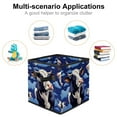 thumbnail image 2 of Cattle Foldable Cube Organizer with Handle, 10.8"x10.5"x10.6", Large Capacity Clothes Storage Containers Basket, 2 of 6