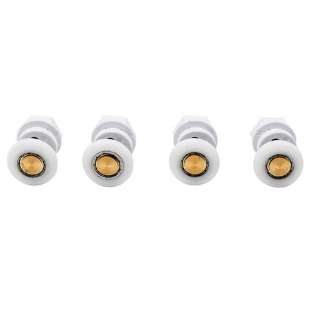 

4Pcs Eccentric Wheel Bathroom Sliding Glass Wheel Sliding Door Hanging Pulley Accessories 23mm Diameter