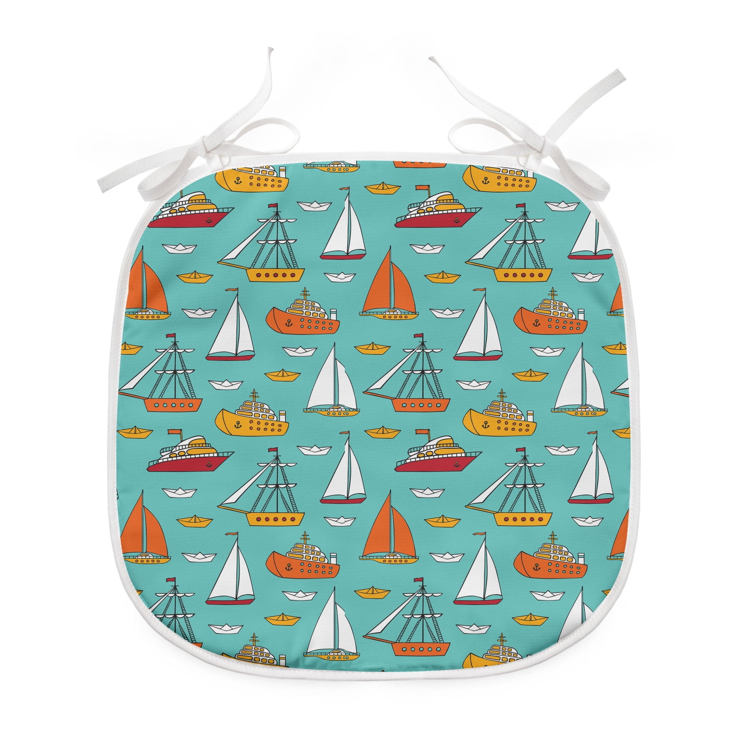 nautical kitchen chair pads