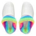 thumbnail image 2 of Repuestos de forro peludo de colores para zapatos con agujeros, plantillas cálidas y cómodas para el invierno, forros peludos extraíbles, forro para pantuflas de casa, tallas interiores 38-39, 2 of 7