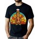 thumbnail image 1 of Turkey Nurse Stethoscope Thanksgiving Fall Men T-Shirt - 220g, 1 of 7