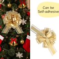 thumbnail image 4 of 24 PCS Pull Bows for Gift Wrapping, 6 inches Large Bow Bulk Presents Package, Baskets, Christmas, Wedding, and Party Decor(Gold), 4 of 4