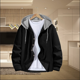 thumbnail image 1 of Camiseta de manga corta de algodón con estampado informal de letras de gran tamaño para hombre, estilo hip-hop callejero Y2K, moda sencilla, cuello redondo, top holgado diario, 1 of 5