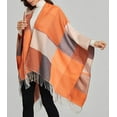 thumbnail image 3 of ZhangBaoLin Women's Tassel Shawls Wraps Warm Winter Open Front Poncho Cape Oversized Cardigan Sweater Coat, 3 of 5