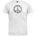 thumbnail image 1 of T-Shirt Blanc Signe Amour et Paix, 1 of 1