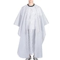 thumbnail image 3 of Tablier Imperméable Professionnel Coupe de Cheveux Robe de Teinture pour Salon de Coiffure à Domicile, 3 of 12