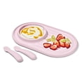 thumbnail image 1 of Juego de ventosas y cucharas Dishware OXO Tot texturizadas, 1 of 8