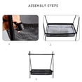 thumbnail image 2 of Sac de Rangement pour table de Pique-Nique Boîte de Rangement de Bureau Trépied Panier en Filet Sac de Rangement Adapté pour table de camping Trépied, 2 of 8