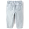 thumbnail image 2 of The Children's Place Toddler Girls Railroad Striped Barrel Jeans, Sizes 12M-5T, 2 of 3