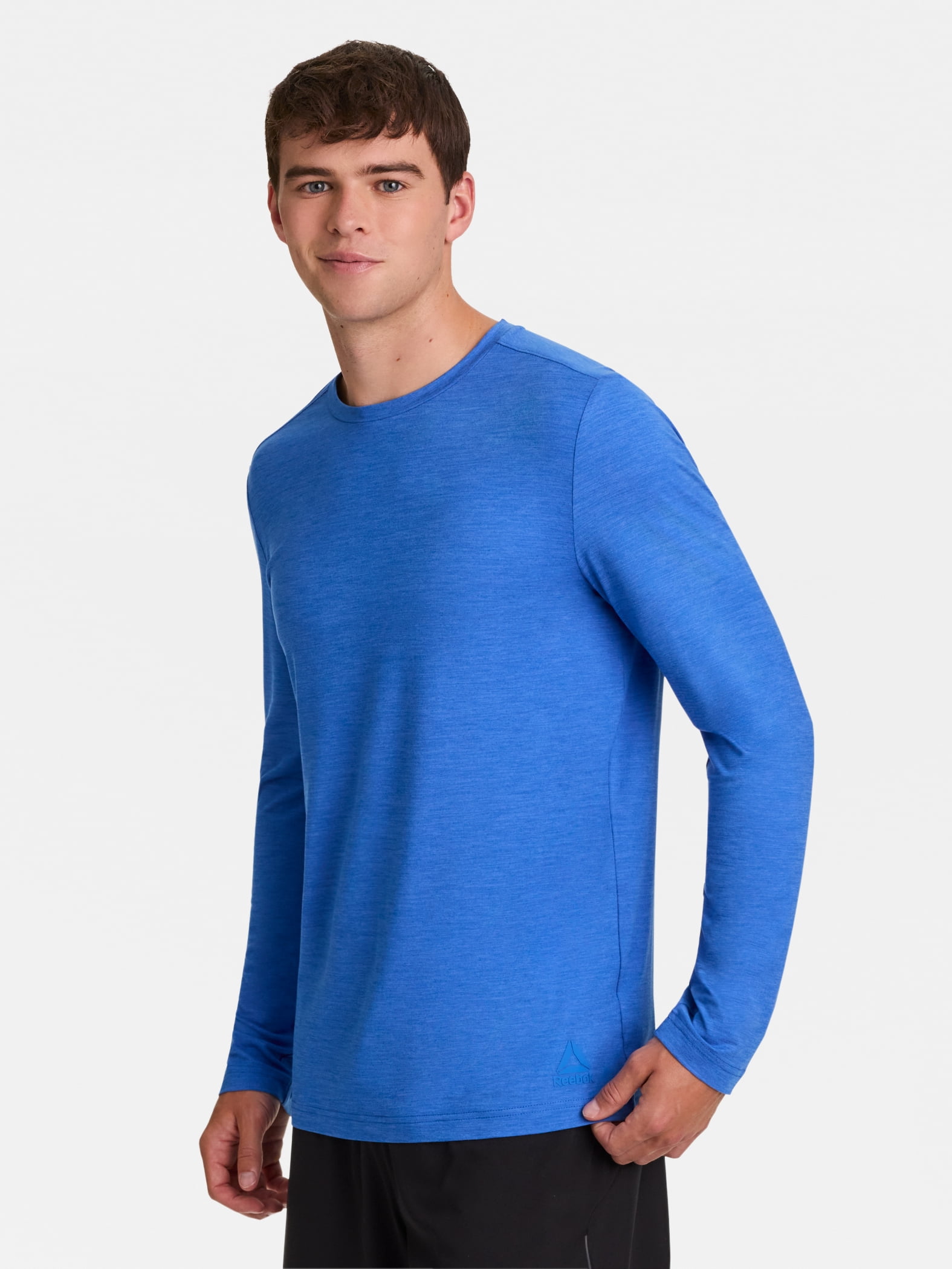 Reebok Men's and Big Men's Legacy Core Long Sleeve T-Shirt, Sizes XS-5XL
