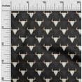 thumbnail image 2 of oneOone Cotton Cambric Brown Fabric Cowboy Quilting Supplies Print Sewing Fabric By The Yard 56 Inch Wide, 2 of 5