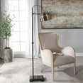 thumbnail image 3 of Bowery Hill Contemporary Industrial Floor Lamp in Antique Brass, 3 of 8