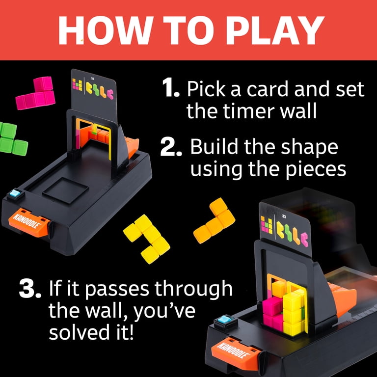 Educational Insights Kanoodle Shape Escape, Brain Teaser Games for