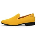 thumbnail image 2 of Mens loafers dress shoes Slip On Driving Shoes City Tuxedo walking Shoes Yellow Size 12, 2 of 4