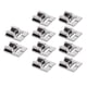 thumbnail image 1 of Prensatelas para máquina de coser, prensatelas para máquina de coser de acero inoxidable, superficie brillante duradera, sin rebabas, 5, 7 y 9 ranuras, 10 Uds., 1 of 12
