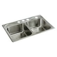 thumbnail image 2 of Double Bowl Sink 7" Deep Stainless Steel, 2 of 2