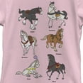 thumbnail image 2 of Girl's Disney Favorite Horse Characters  Graphic Tee Light Pink Large, 2 of 4
