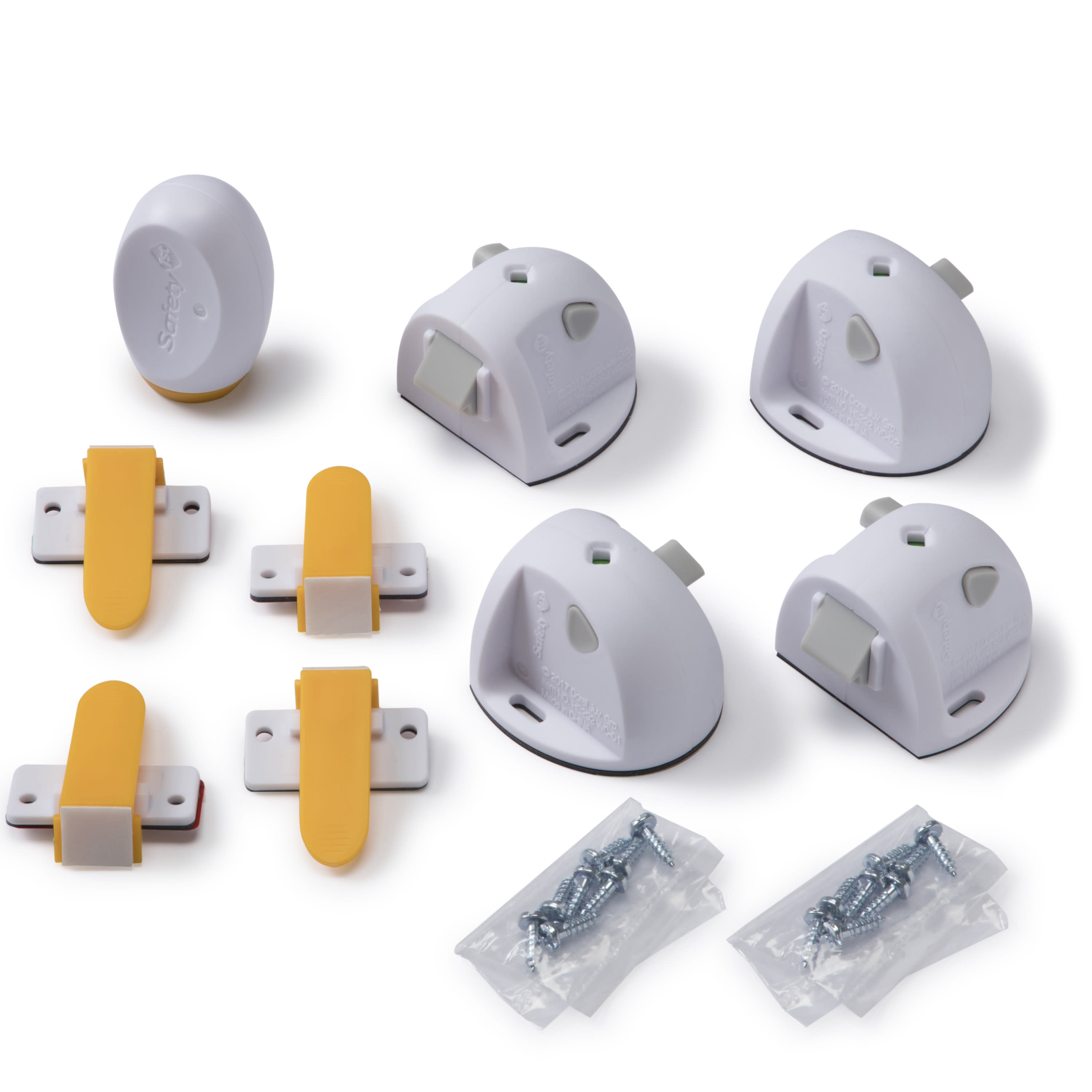 Safety 1st Adhesive Magnetic Lock System, White photo 5