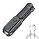 thumbnail image 1 of Linterna eléctrica Linterna recargable LED Mini linterna de mano con zoom Luz de camping de alto lum TOMSHOO Linterna eléctrica, 1 of 7