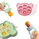 thumbnail image 2 of Molde de silicona para helado de bebé, máquina para hacer helados, moldes para paletas, alimentación de frutas para bebé, chupete, juguete mordedor, accesorios para bebé, 2 of 6