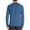 A26 Blue, variant on TrendOFT Mens Cotton Linen Henley Shirts Long Sleeve Hippie Casual Solid Beach T-Shirts Beige L