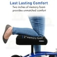 thumbnail image 2 of Knee Scooter Memory Foam by TKWC INC - Two Inch Thick Memory Foam Knee Pad and Cover - Fits Most Knee Walker Models, 2 of 6