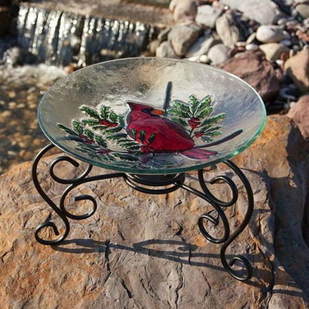 Evergreen Flag & Garden Table Top Stand Birdbath - Walmart.com