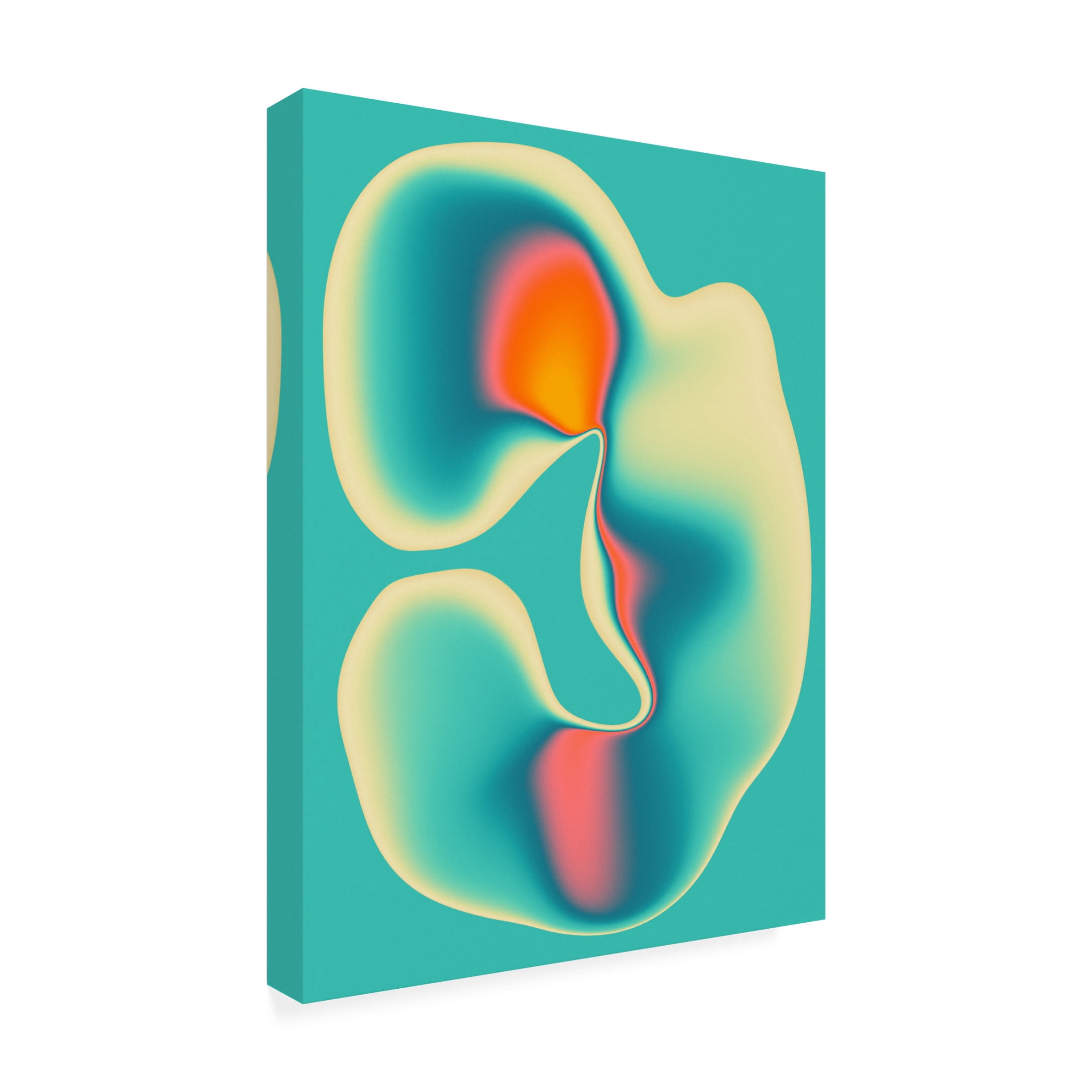 Trademark Fine Art Jazzberry Blue Entropy 2 Canvas Wall Art