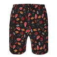 thumbnail image 3 of Balery BBQ Traje de Baño Estilo Hawaiano para Hombre, Shorts de Secado Rápido con Bolsillos-X-Large, 3 of 6