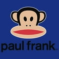 thumbnail image 2 of Junior's Paul Frank Logo Julius Black  Graphic Tee Royal Blue 2X Large, 2 of 3