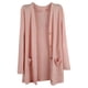 thumbnail image 1 of Minnieouse Abrigo de moda chal de punto chaqueta de verano DIY Prop dulce regalo ropa de mujer de larga duración ropa al aire libre cárdigan Abrigos y chamarras Rosado, 1 of 6