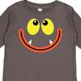 thumbnail image 4 of Inktastic Monster Face Boys or Girls Long Sleeve Toddler T-Shirt, 4 of 5