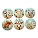 thumbnail image 3 of Twisted R Design Cabinet Knobs, Knobs for Kitchen Cabinets and Drawers, Matching Cabinet Knobs and Pulls, 1.5" Round Dresser Drawer Knobs (Set of 6 Free Spirit Bohemian Wood Knobs), 3 of 4