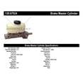thumbnail image 4 of Centric 130.67024 Premium Brake Master Cylinder Fits select: 1998 DODGE DURANGO, 4 of 4
