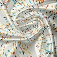 thumbnail image 5 of Ambesonne Geometric Valance Pack of 2, Modernistic Colorful Art, 54"X12", White and Multicolor, 5 of 5