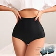 thumbnail image 4 of IDALL Swim Trunks,Womens Swim Shorts Women's Black High Waisted Menstrual Underwear Retro Basic Full Coverage Bathing Suit Bottom Period Swimwear For Teens,Bikini Bottoms,Swim Shorts Black S, 4 of 8
