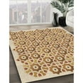 thumbnail image 3 of Ahgly Company Machine Washable Indoor Rectangle Transitional Brown Gold Area Rugs, 2' x 5', 3 of 7