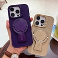 thumbnail image 2 of Allytechgroup Magnetic for iPhone 13 Pro Max Case with Kickstand, Compatible with Magsafe Slim Phone Case for Women Men Shockproof Back Cover Bumper for Apple iPhone 13 Pro Max, Purple, 2 of 9