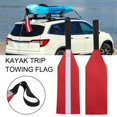 thumbnail image 3 of Bandera De Viaje De Seguridad Para Bandera De Advertencia De Remolque De Canoa Kayak Con Correas Eigraketly VI012595-02, 3 of 6