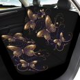 thumbnail image 4 of Pzuqiu Gold Butterfly Car Seat Covers Softy, Easy to Install, Suitable for SUV Seats, Fit for Trucks, 4 of 10