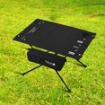 thumbnail image 3 of Outdoor Folding Table Lightweight Camping Table Travel Barbecue Table Sport Supplies (Black), 3 of 10