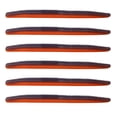 thumbnail image 5 of Tnobhg 6Pcs Fishing Baits High Toughness Flexible Reusable Slow Sinking Saltwater Freshwater Artificial Worm Fishing Lures, 5 of 8