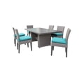 thumbnail image 1 of Table de Salle à Manger Rectangulaire avec 6 Chaises Sans Bras Florence, 1 of 2
